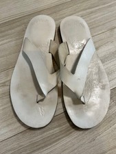 Diesel Men 10.0US White Synthetic Leather Sandals Luxury Casual Stylish Durable