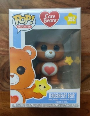 Funko Pop Care Bears TENDERHEART BEAR #352 Retro MIB COLLECTOR GRADE Free Ship