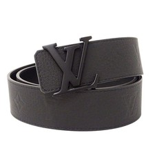 LOUIS VUITTON Men's Monogram Taurillon Leather Santulle LV Initial 40MM belt
