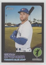 2022 Topps Heritage High Number Black Bordered /50 George Springer #631 1u6