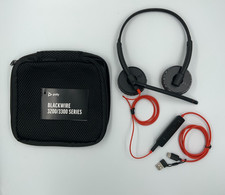 Image of Poly Plantronics Blackwire C3225T 3225 Stereo Headset USB-C USB-A 3.5mm Teams