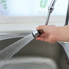 360 Rotatable Faucet Extender Dual Mode Water Saving Spray Head Kitchen Tap