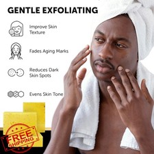 VALITIC Lemon Turmeric Kojic Acid Soap 2 Pack Dark Spots Brightening