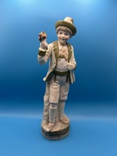 Antique Bisque Porcelain Figural Boy Doll 10 ...