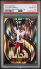 2024 Panini Select Jayden Daniels PSA 10 Green & Yellow Shock RC # 112