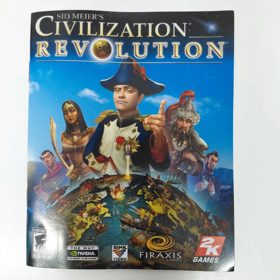 Sid Meier's Civilization Revolution (Sony Playstation 3,2008) CIB EN Manual - Image 3 of 4