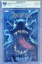 Tiggomverse Venom 27 Homage Trade/Virgin Set Signed By Ryan Kincaid comic cover