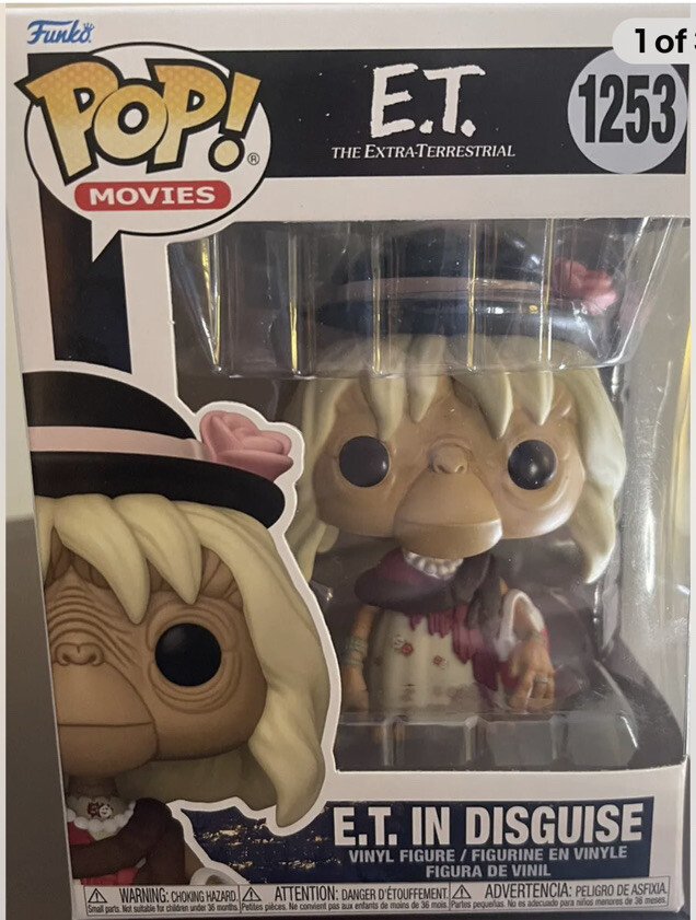 E.T. Funko Pop #1253 E.T. in Disguise Vinyl Figure