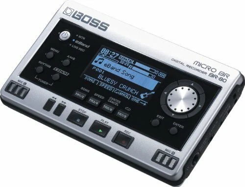 BOSS Digital Recorder Micro BR-80 USB, SDHC, SD card 32GB MP3/WAV NEW - Image 4 of 4