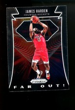 2019 Prizm Far Out #3 James Harden Houston Rockets Nets Philadelphia 76ers