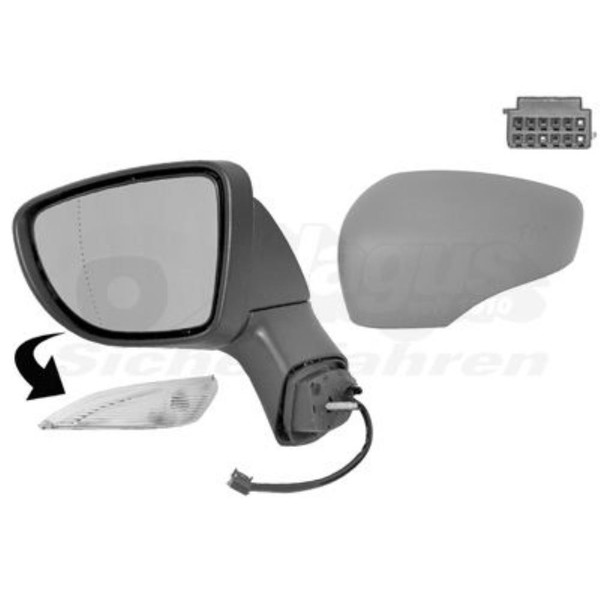 AußEnspiegel Links Passend FüR Renault Captur J5_ 0.9 Tce 90 1.2-image