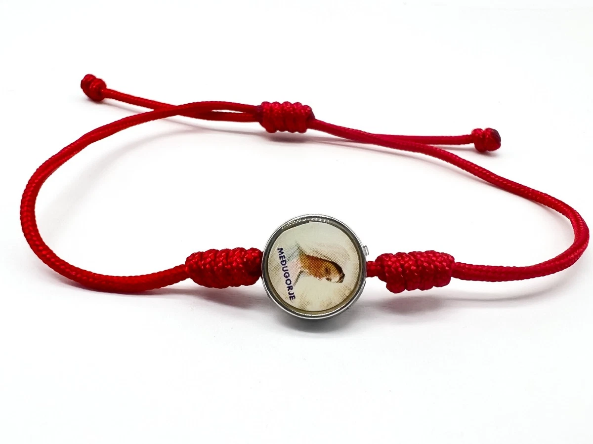 Virgin Mary Holy Mother Medjugorje Souvenir Rope Bracelet For Men Women  Teens | eBay