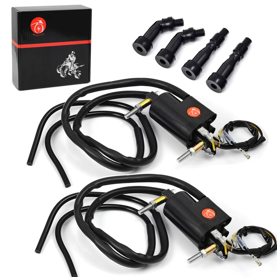 Ignition Coils W Cap for Suzuki GS550 GS650 GS700 GS750 GS850 GS1000 GS1100 1150 - Image 2 of 4