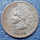 1886 Type 1 Indian Head Cent 1c Better Grade XF +++ #71749
