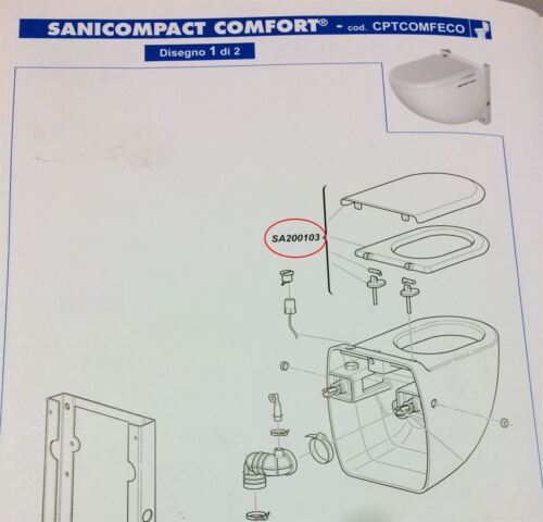 Seat Sanicompact Comfort Dal Zotto 2013 Sfa INS100115