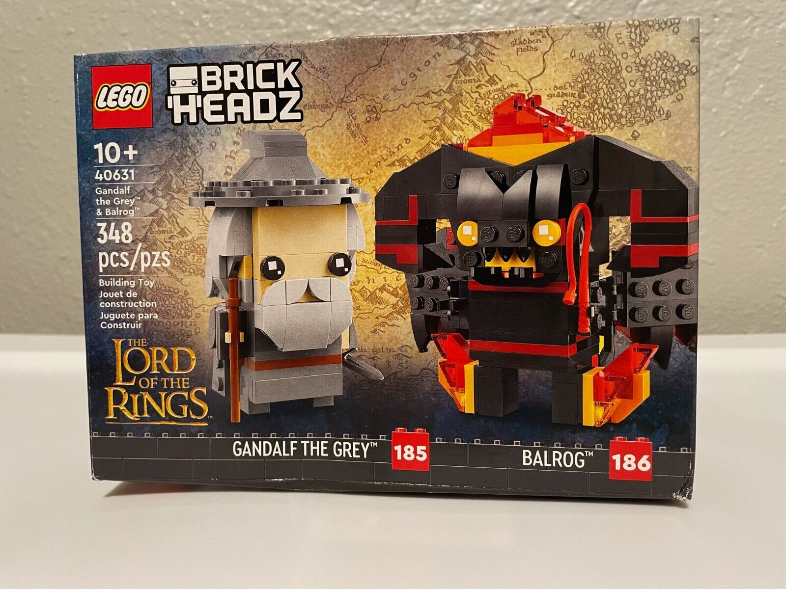 LEGO BRICKHEADZ: Gandalf the Grey & Balrog (40631)