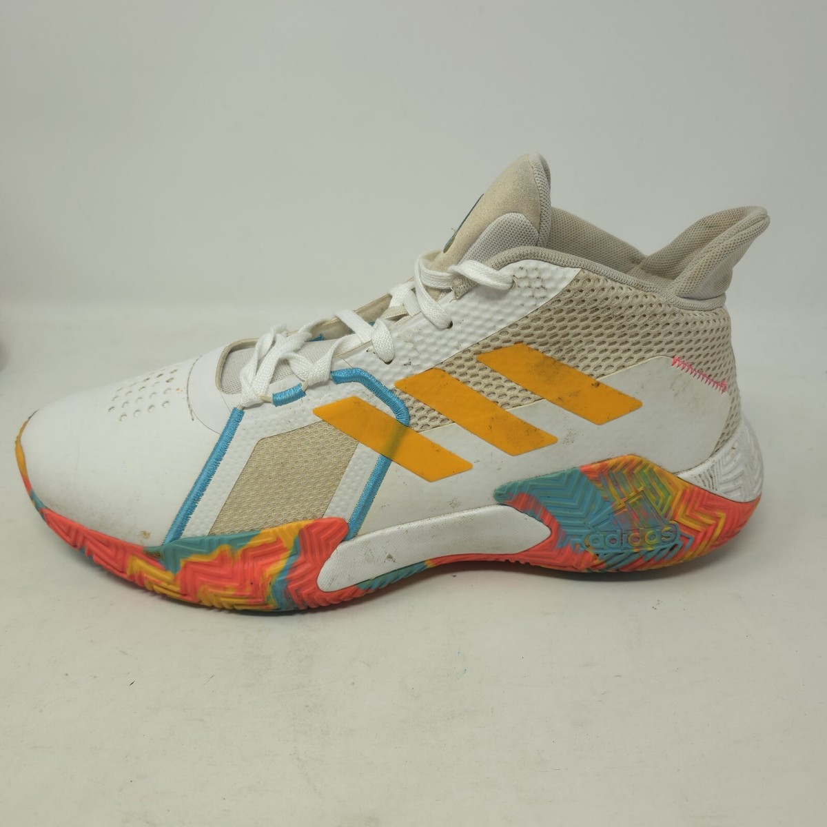 Adidas Court Vision 2 Rainbow Sole Size 10 Men's FY9379 | eBay