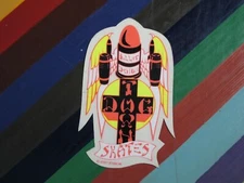 vtg 1970s Dogtown Bob Biniak Bullet original skateboard sticker