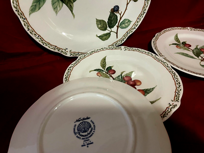 Noritake Royal Orchard 4 Piece Lot Of 1 Dinner 10 3/4