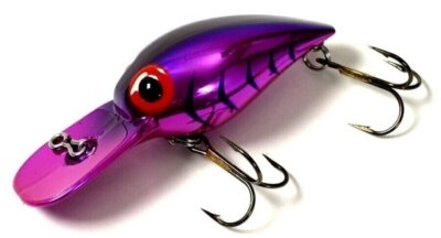 Brad's Mag Wiggler Crankbait 3/4 Oz 3-3/4 in CER/Blue-H.Bone WMW-029