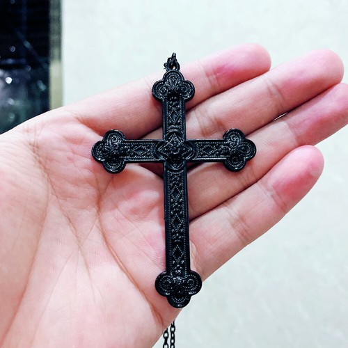 10PCS Big Cross Pendant Necklace For 