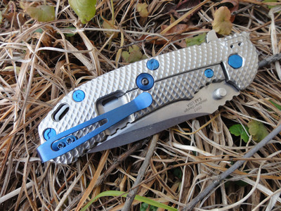 Custom Titanium Standoffs Scale Screws LBS Pocket Clip for ZT0560 ZT0561 Knife