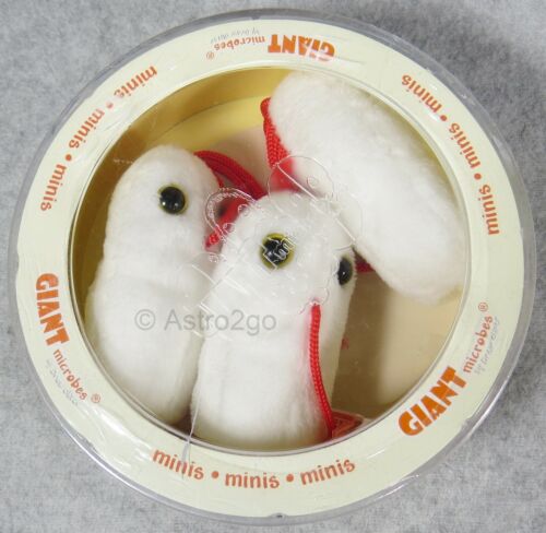 GIANT MICROBES-SALMONELLA PETRI DISH-Stuffed Plush Raw Food Poisoning Bacteria - Picture 1 of 5