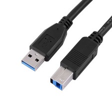 High Speed USB 3.0 Type A to B Male for Printer Scanner dell Lenovo Targus dock