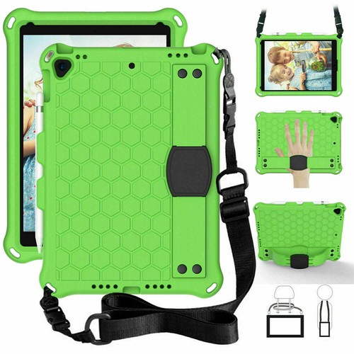 Stand Strap Cover Shockproof Rubber Case for iPad 10th 9 8 7 5 6 Mini 2022 Air 5 - Picture 48 of 76