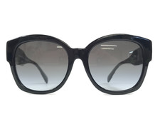 Michael Kors Sunglasses MK2164 Baja 30058G Black Cat Eye Frames w/ Gradient Gray