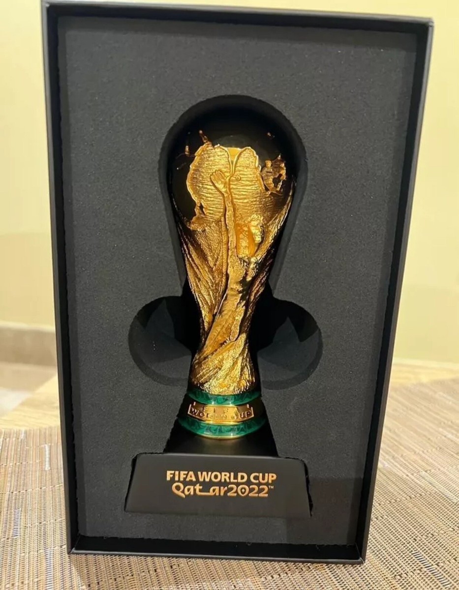 Fifa World cup 2022 Qatar Rare Souvenir trophy gift(19cm Height