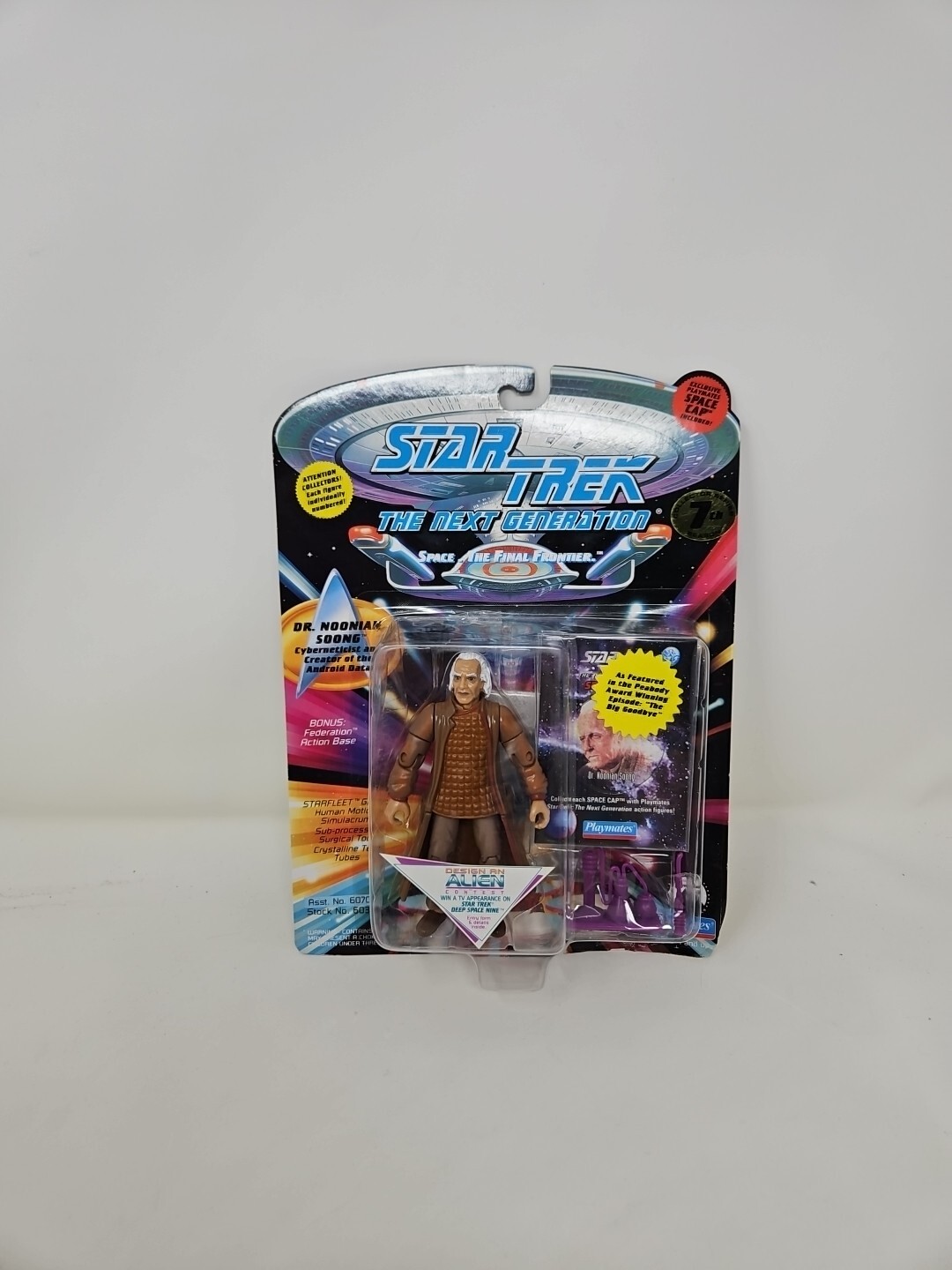 1993 Playmates - Star Trek: Next Generation - Dr. Noonisn Soong Action Figure