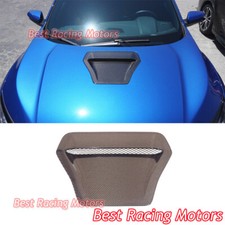 For 2017-2021 Honda Civic Fk8 Type-r Oe Style Hood Scoop Carbon Mesh