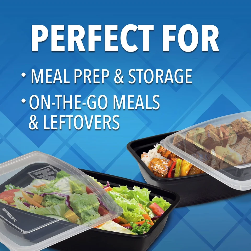 Hefty Food Storage Containers with Lids, 28 oz., 30 pc. - Image 4 of 4