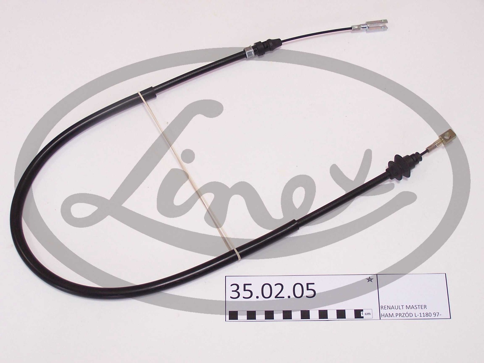 LINEX Seilzug, Feststellbremse vorne 35.02.05 für RENAULT - Bild 5