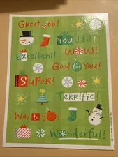 Vintage Stickers Sheet