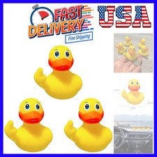 3pcs Rubber Ducks Mini Ducks for Kids Baby Shower Decorations Birthday Party ...