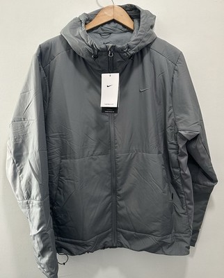 Nike Unlimited Therma-Fit Versatile Jacket Smoke Gray Men s Size XL FB7544-084