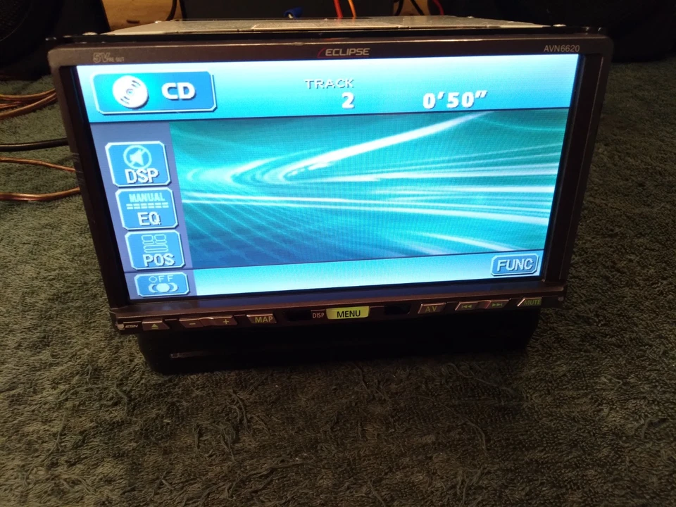 ECLIPSE AVN6620, GPS NAVIGATION SYSTEM, CAR STEREO, CD/ DVD/ MP3/ WMA, - Image 4 of 4