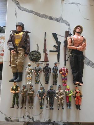 Vintage G.I. Joe Action Figure Lot 80s/90s RARE Hasbro W/Pieces VG
