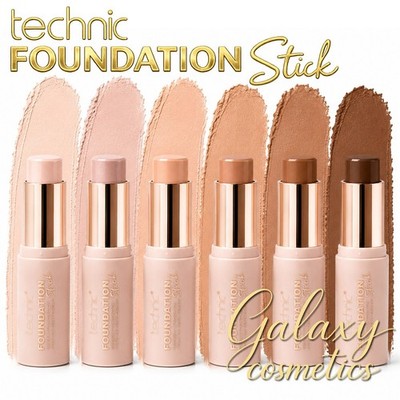Technic Foundation Stick Contour & Concealer cremig aufbaubar mischbar Abdeckung