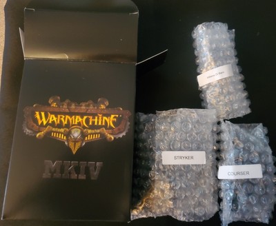 Warmachine Cygnar Storm Legion Stryker, Courser and Atheena Di Baro Lot