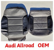 Genuine Audi A6 C5 Allroad Front Seat Cover Gray Soulswing Leather Oem Skin Genuine Audi A6 C5 Allroad Front Seat Cover Gray Soulswing Leather Oem Skin