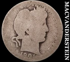 1901-O Barber Quarter - Scarce  Semi-key  Better Date  No Reserve  #J8557