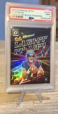 2023 Donruss Optic CJ Stroud Light It Up Black Pandora /25 PSA 9 (RC)