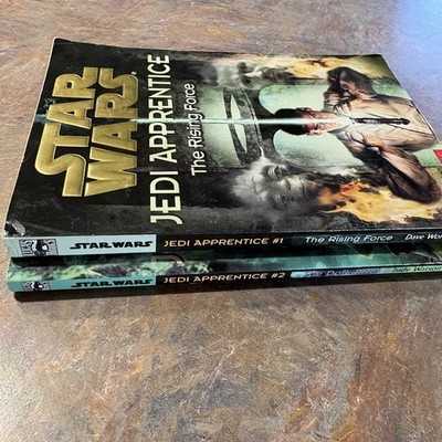Star Wars Jedi Apprentice -2 Paperbacks #1 The Rising Force, #2 The Dark Rival