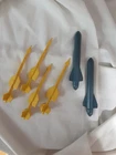 Gi Joe 1986 Conquest x-30 parts lot: full set missiles and bombs     x30