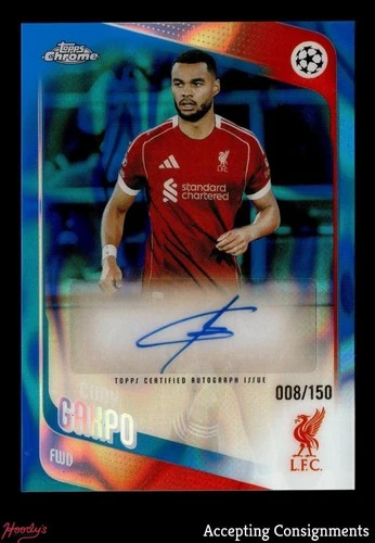 2025 Topps Chrome Cody Gakpo Refractor