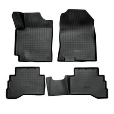 Tappeti Tappetini Auto In Gomma Per Hyundai Kona Dal 2017 4-Pcs NORM Liners