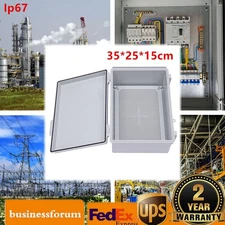 35*25*15cm Stainless Electrical Enclosure IP67 WallMount Waterproof Junction Box